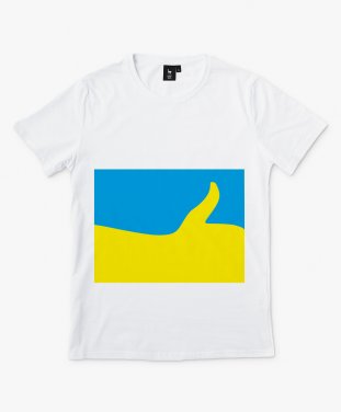 Чоловіча футболка Супер Україна прапор