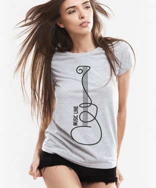 Жіноча футболка Music Line