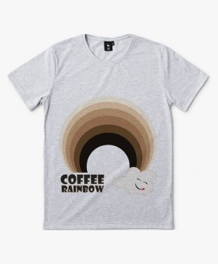 Чоловіча футболка Coffee Rainbow