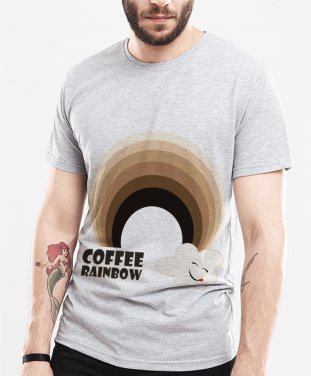 Чоловіча футболка Coffee Rainbow