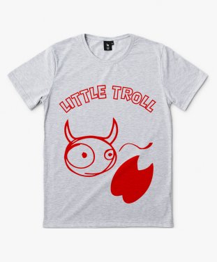 Чоловіча футболка Red Little Troll