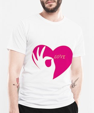 Чоловіча футболка Ok Love!