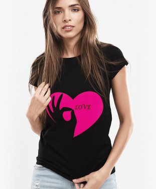 Жіноча футболка Ok Love!