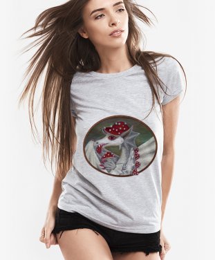 Жіноча футболка Мухоморний дракон