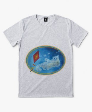 Чоловіча футболка Котохмаринка з повітряним змієм