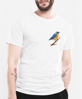 Чоловіча футболка Патріотична пташка
