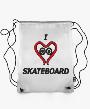 Рюкзак Я люблю скейтборд