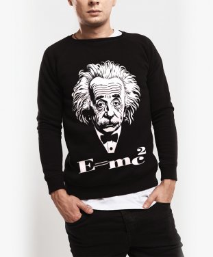 Чоловічий світшот Ейнштейн E=mc2