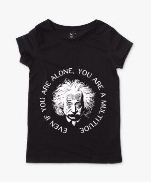 Жіноча футболка Ейнштейн і чисельність