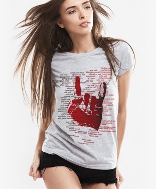 Жіноча футболка Rock Styles