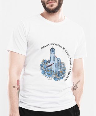 Чоловіча футболка Маріуполь храм