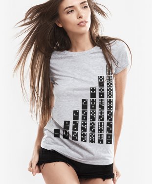 Жіноча футболка Плитки Доміно