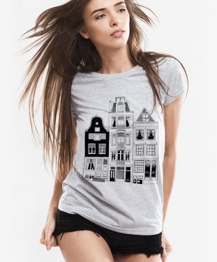 Жіноча футболка Нідерландські будиночки