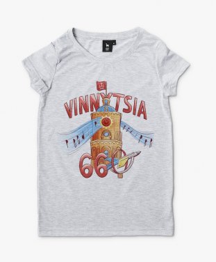 Жіноча футболка Файне місто Вінниця