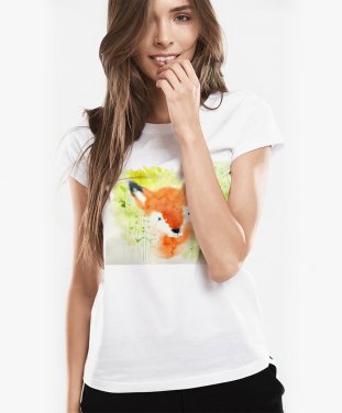 Жіноча футболка Лисиця