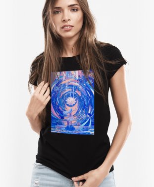 Жіноча футболка Створення Всесвіту