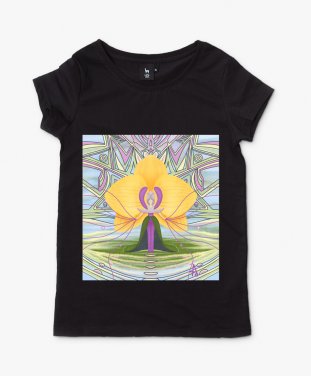 Жіноча футболка Орхідея