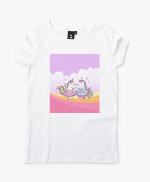 Жіноча футболка Unicorns in Love