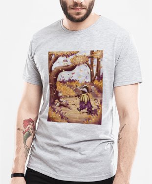 Чоловіча футболка Борсук лісничий
