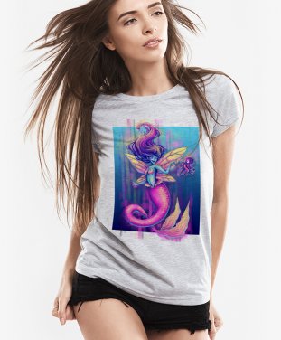 Жіноча футболка Русалонька фея