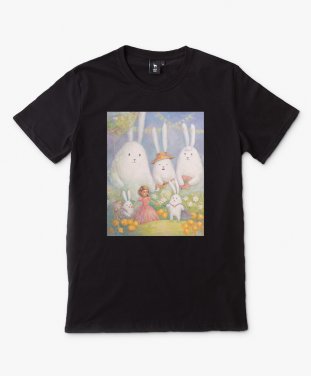Чоловіча футболка Кролики. Пісня серед квітів