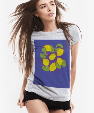 Жіноча футболка Соковиті лимони