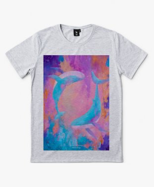 Чоловіча футболка Танець китів