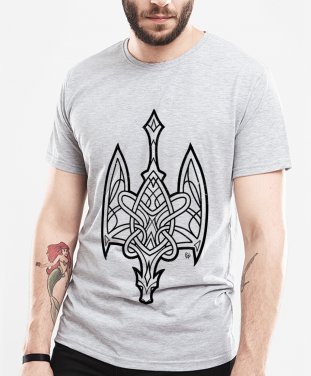 Чоловіча футболка Тризуб Дракон