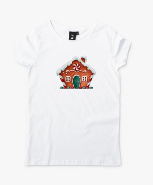 Жіноча футболка Пряниковий будиночок