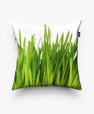 Подушка квадратна Зеленая трава