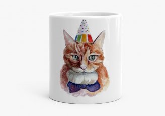 Чашка Святковий котик