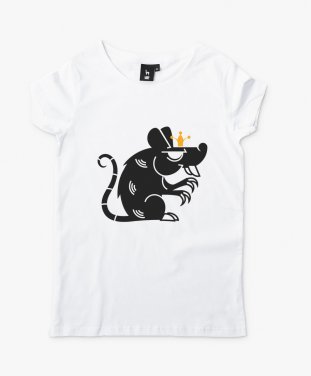 Жіноча футболка Rat king or mouse