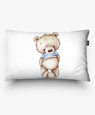 Подушка прямокутна Ведмедик