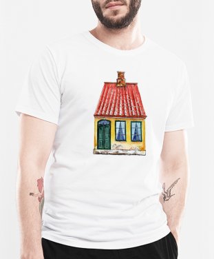 Чоловіча футболка Яскравий будинок