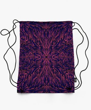 Рюкзак Trippy colorful fractal mandala