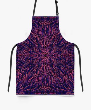 Фартух Trippy colorful fractal mandala