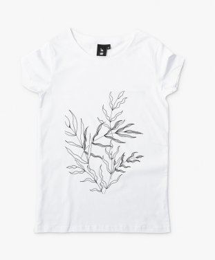 Жіноча футболка Листья 