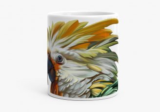 Чашка Crested parrot