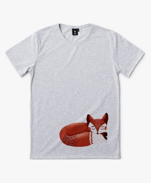 Чоловіча футболка Сонна лисиця 