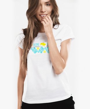 Жіноча футболка Україна дім