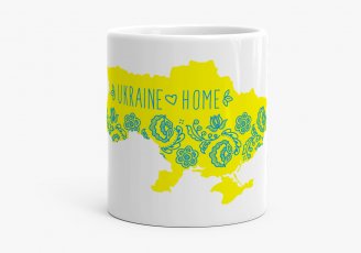 Чашка Мапа України