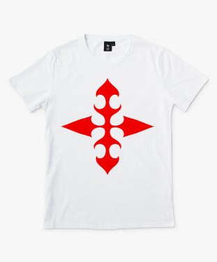 Чоловіча футболка Абстракція: Червоний нібито хрест