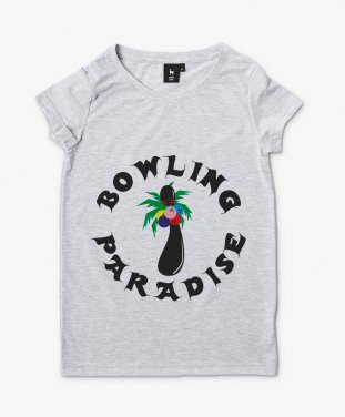 Жіноча футболка Боулінговий рай