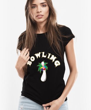 Жіноча футболка Боулінгова Пальма