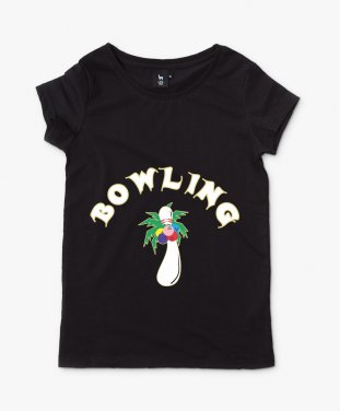 Жіноча футболка Боулінгова Пальма