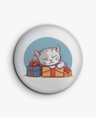 Значок Подарунковий Кіт