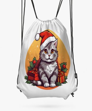 Рюкзак Різдвяний Кіт