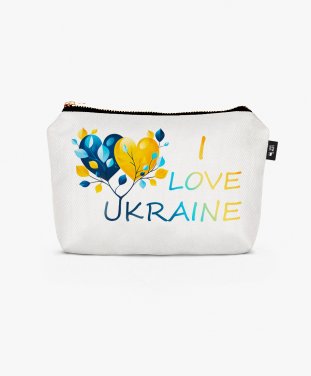 Косметичка I Love Ukraine Я люблю Україну