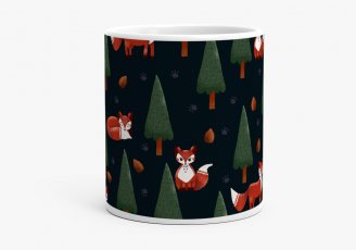 Чашка Foxes' forest 