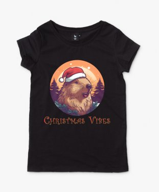 Жіноча футболка Різдвяний Настрій